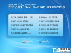 系统之家 Ghost Win10 64位 纯净版 v2019.07 系统之家 Ghost Win10 64位 纯净版 v2019.07